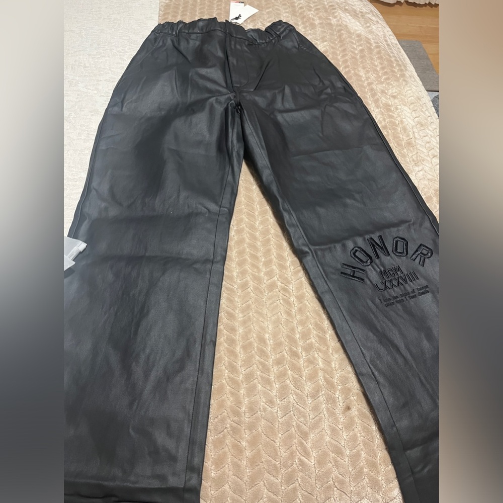 NWT Woman’s Honor the Gift Vegan Leather Pants